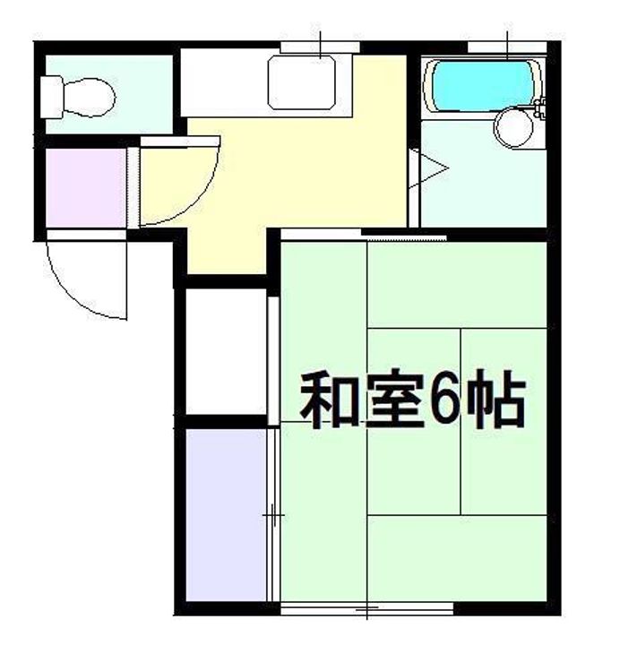シャンハイツK1の間取り