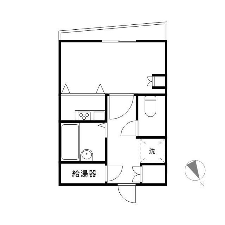 ヴィラあらいの間取り