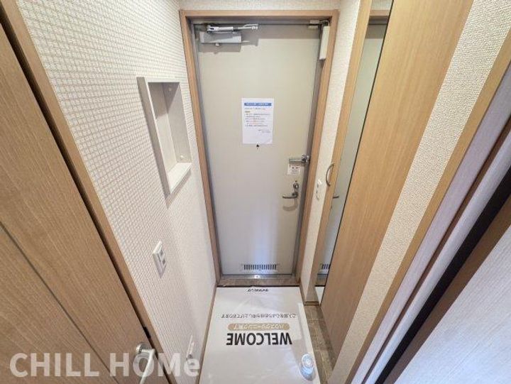 群馬県前橋市北代田町(アパート)の賃貸物件の玄関