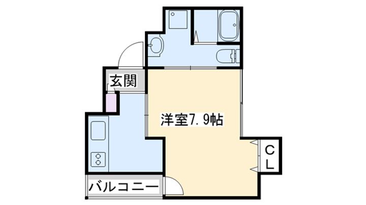TAT LYON 西宮の間取り