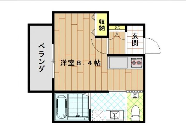 埼玉県深谷市西島町1(マンション)の賃貸物件の間取り