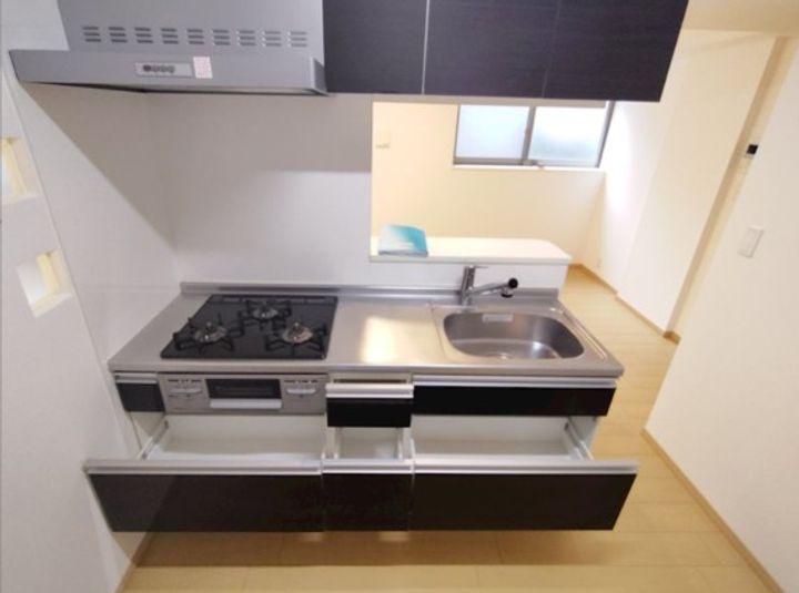 ミライエ表参道のキッチン