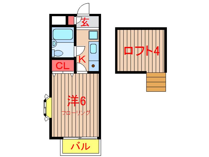 メゾングランドールの間取り