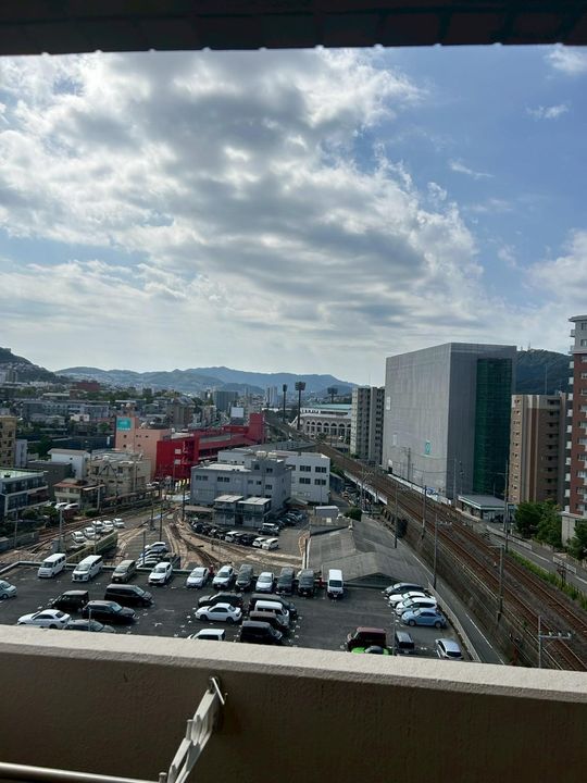 グランピアマンション長崎の玄関