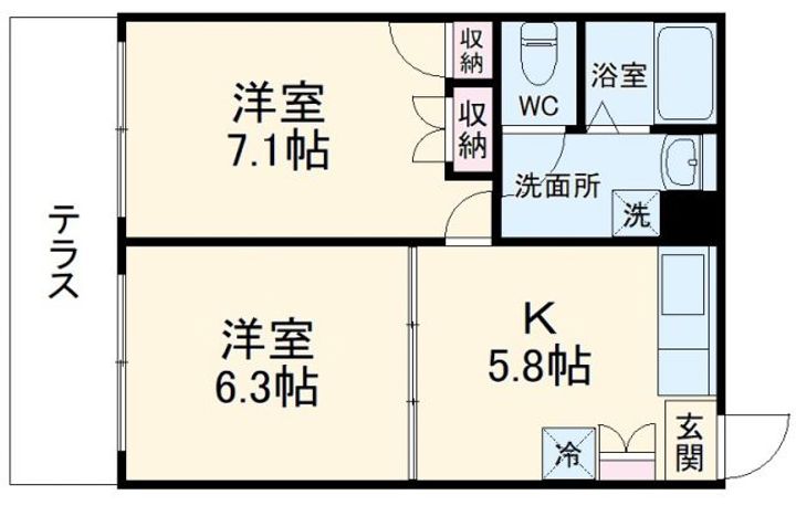 グロリアスIの間取り