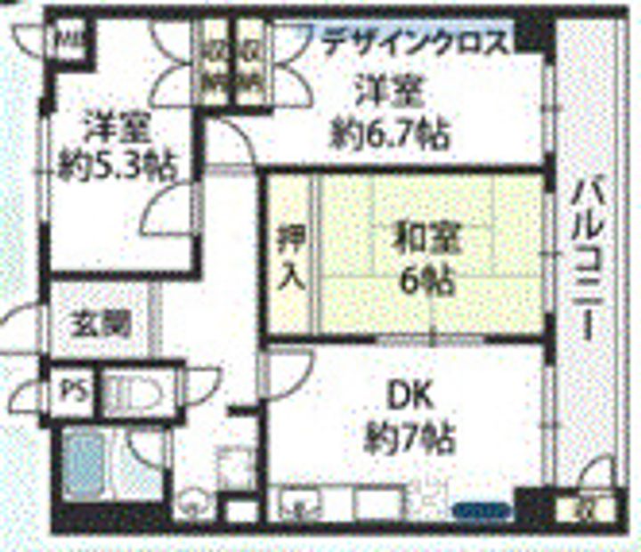 大阪府高石市西取石7(アパート)の賃貸物件の間取り