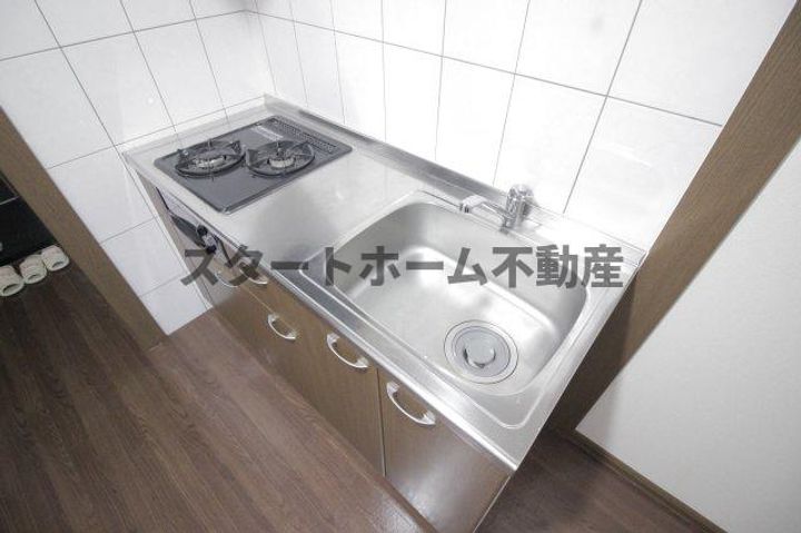 徳島県徳島市庄町1(マンション)の賃貸物件のキッチン