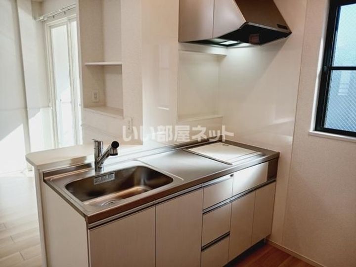 群馬県高崎市南新波町(アパート)の賃貸物件のキッチン