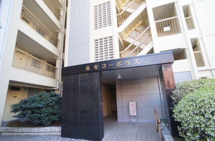 麻布コーポラスの地図