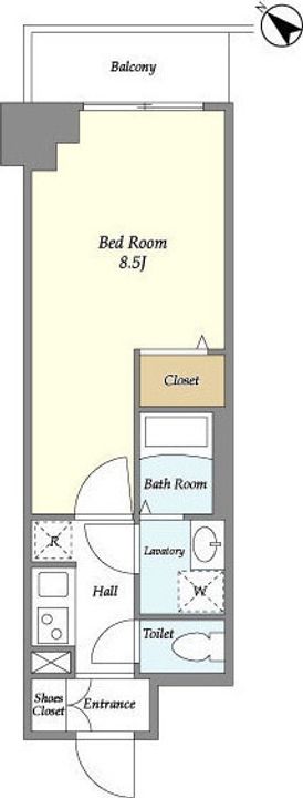 ライトテラス多摩川の間取り