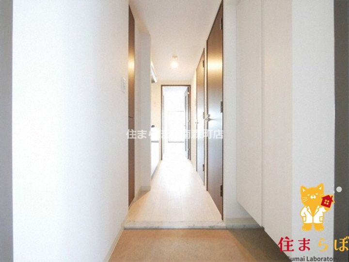 大阪府大阪市北区大淀南1(マンション)の賃貸物件の玄関