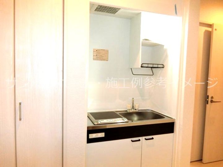 グリーンコートIII番館のキッチン