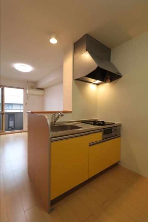 岡山県岡山市北区今8(アパート)の賃貸物件のキッチン