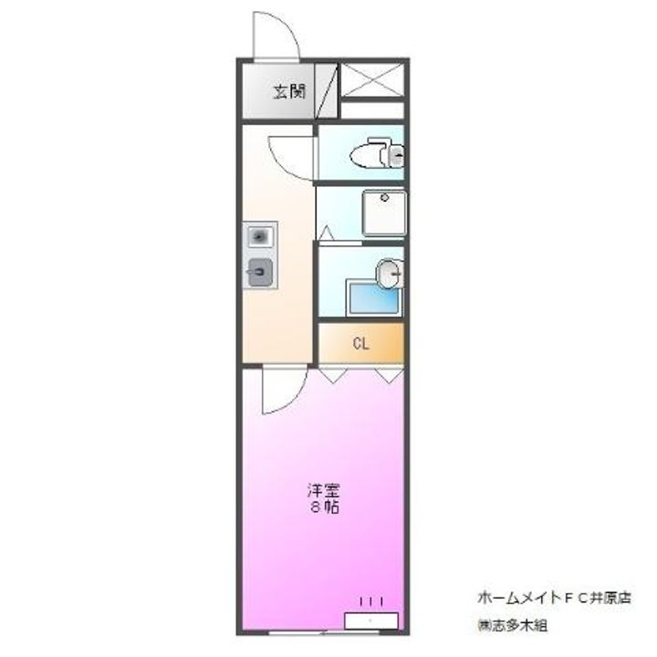 コーポ アーバンライフの間取り