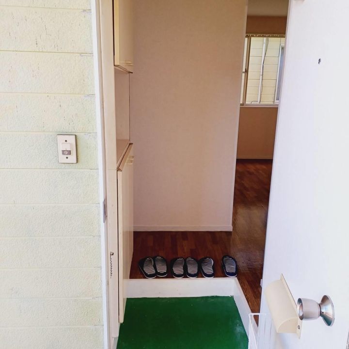 グリーンコートの玄関