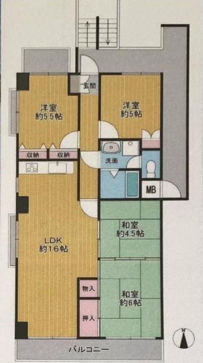 パシフィック唐津の間取り