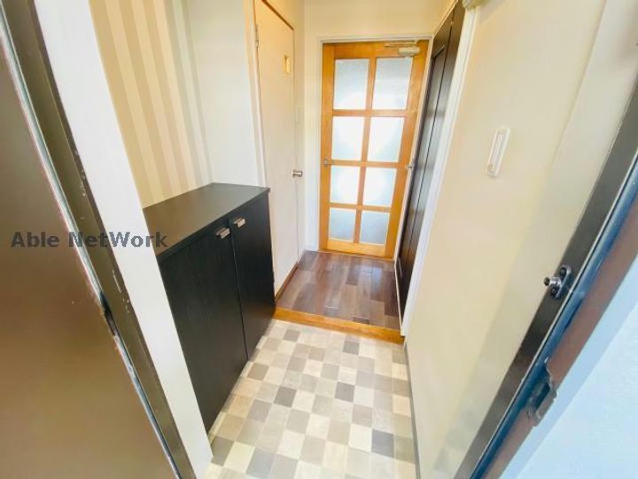 スカイタウン上浜の玄関