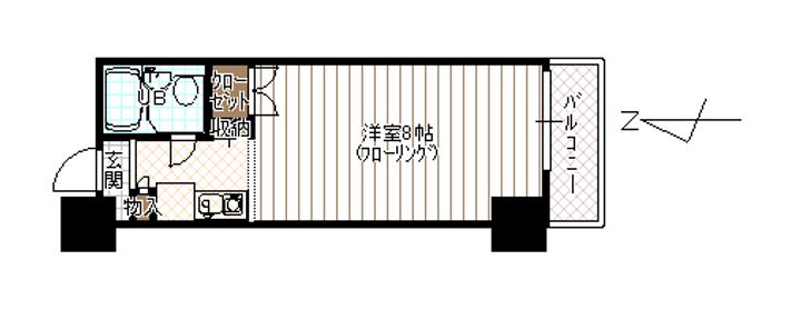アペックス開発の間取り