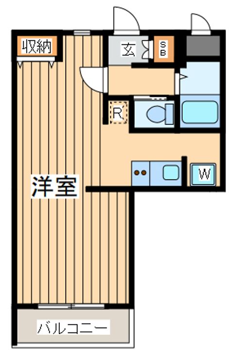 神奈川県横浜市緑区鴨居4(マンション)の賃貸物件の間取り
