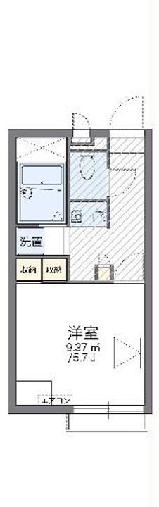 レオパレス愛の間取り
