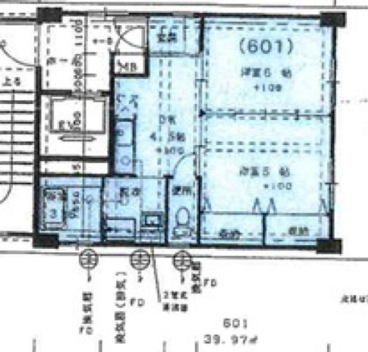 エオス竹屋町の間取り