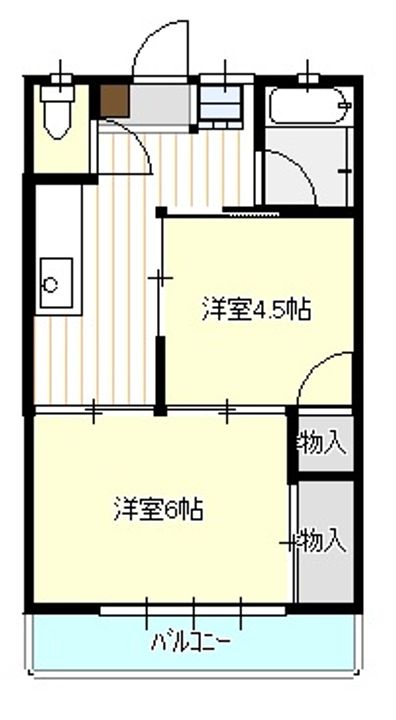 エディコーポの間取り