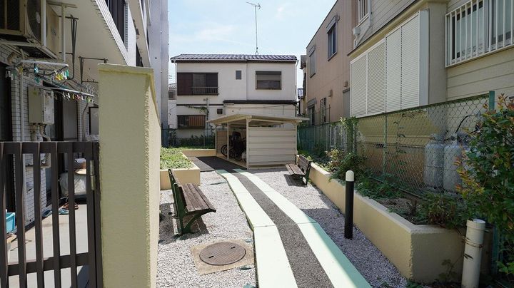 ユーコート稲田堤の外観