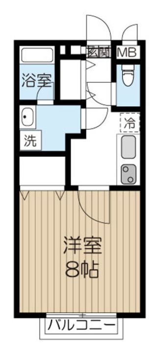 アムール タプローコートの間取り