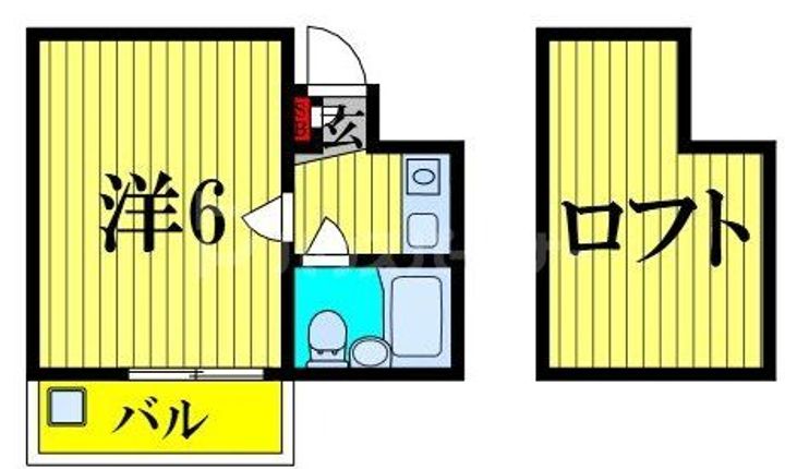 JCコーポ柏の間取り