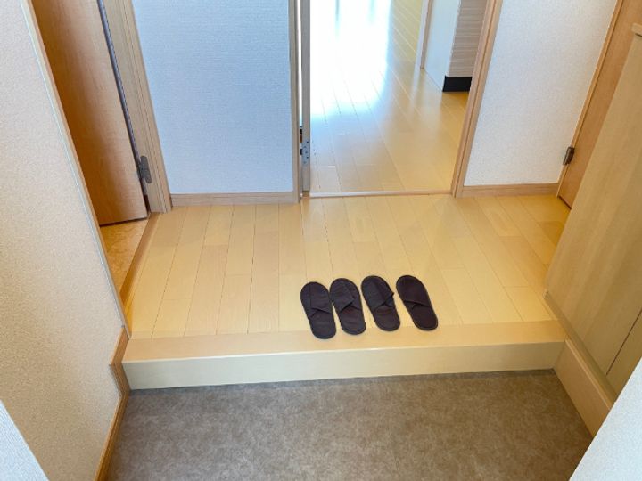 シェリーグランデの玄関
