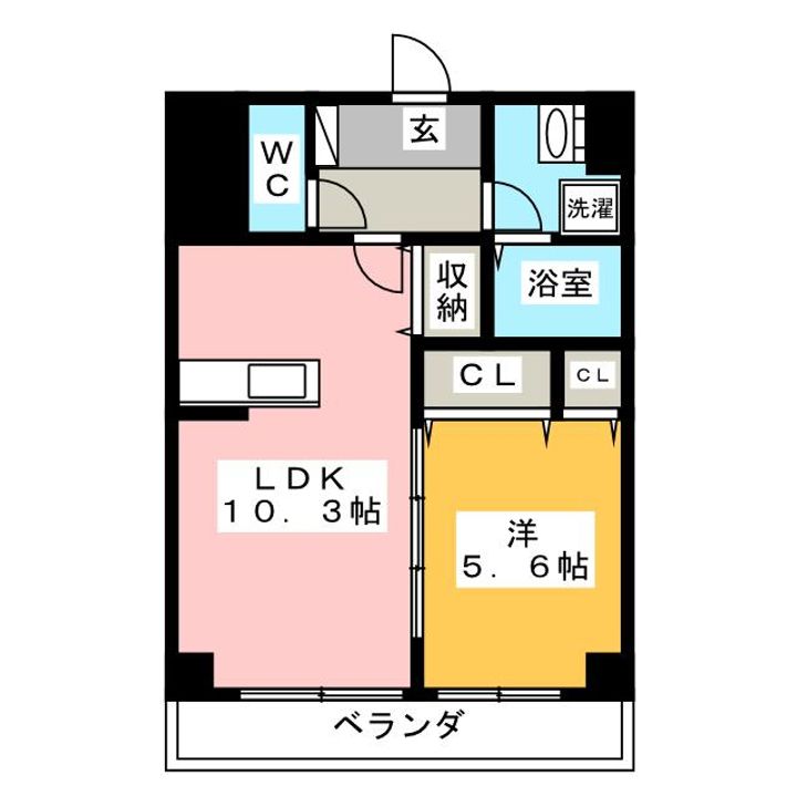 シェリーグランデの間取り
