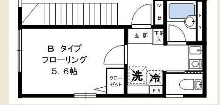 東京都中野区野方2(マンション)の賃貸物件の間取り