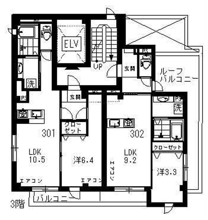 東京都板橋区仲宿(マンション)の賃貸物件の間取り