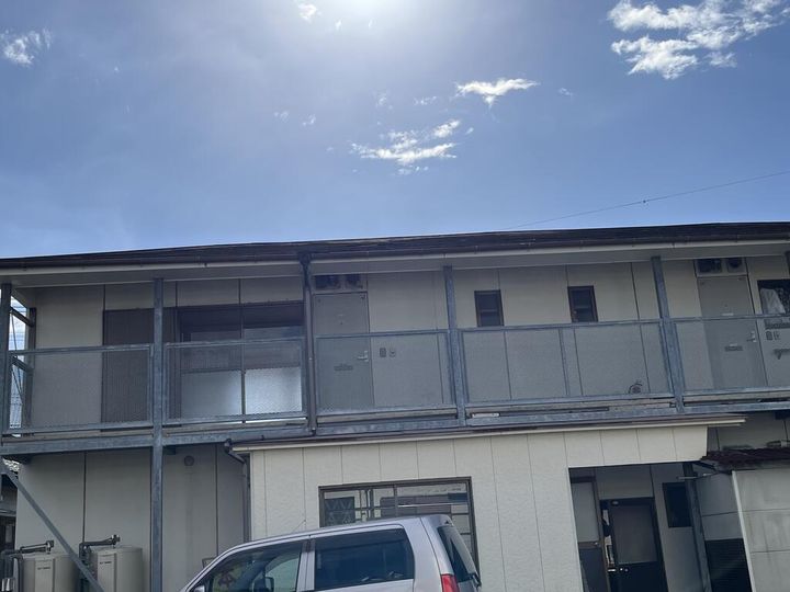 竹の子アパートの外観