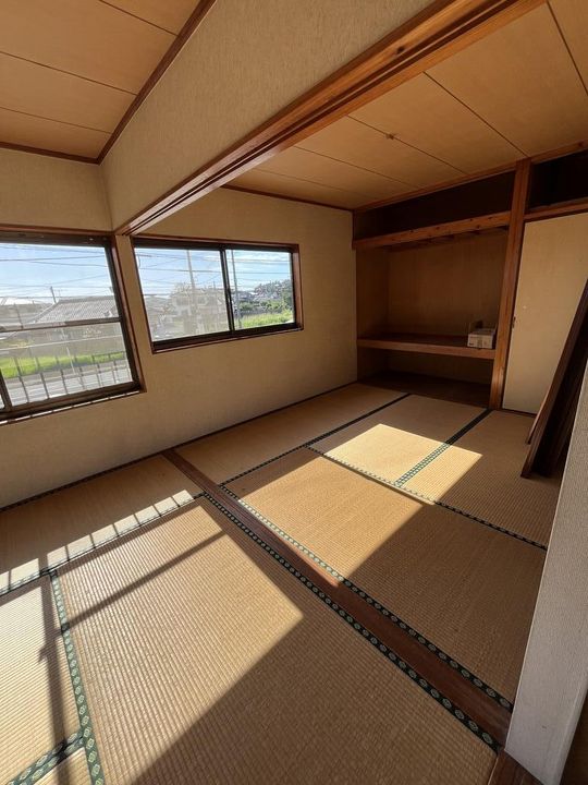 竹の子アパートの居間