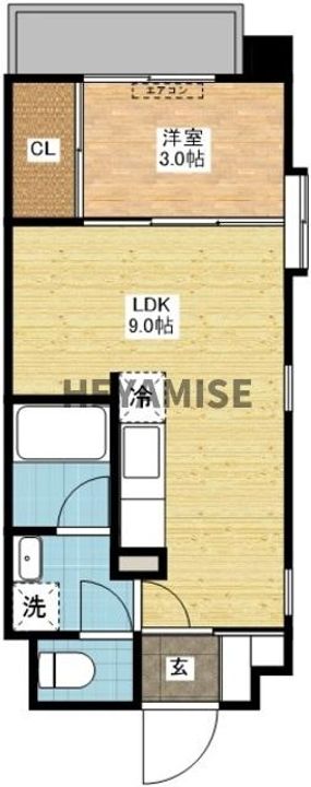 ガーデン千歳の間取り