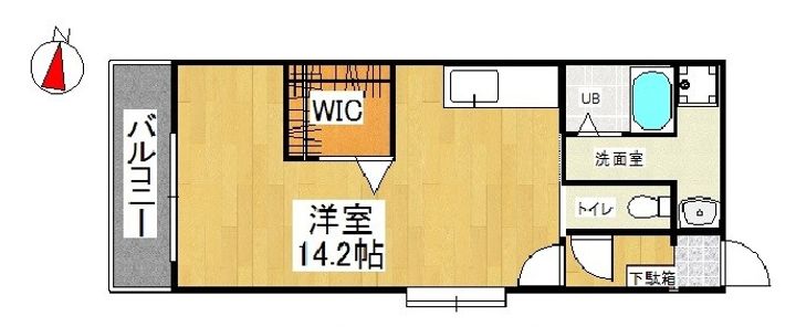 ウィングス片野Iの間取り