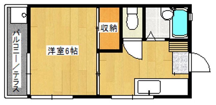 遠藤ハイツの間取り
