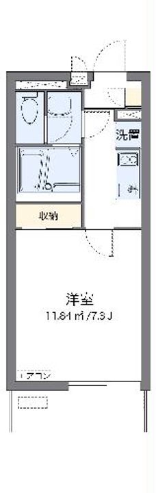 クレイノ善進本町の間取り