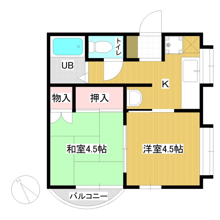 パミールの間取り
