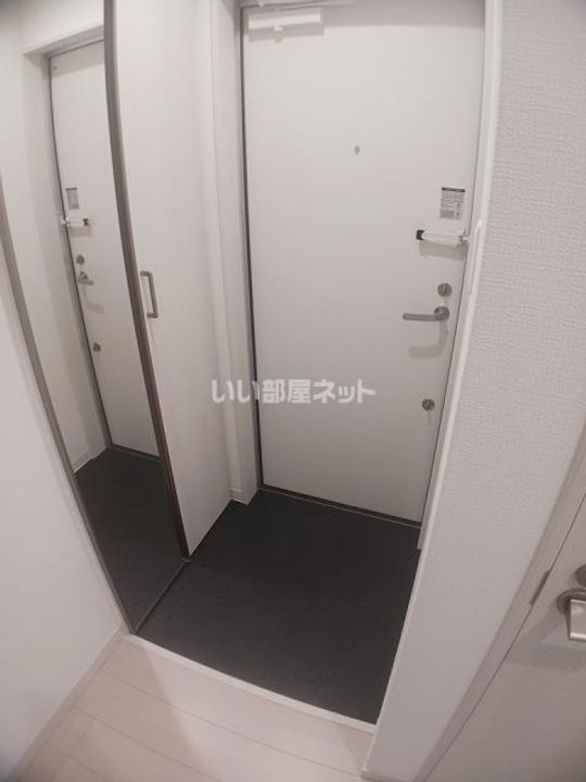 大阪府泉佐野市本町(アパート)の賃貸物件の玄関