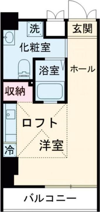 レイオーバー金町の間取り