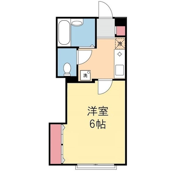 parco vista 岸町の間取り