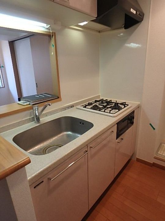 東京都中央区日本橋富沢町(マンション)の賃貸物件のキッチン