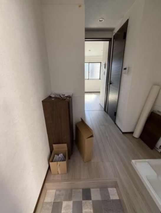 神奈川県海老名市東柏ケ谷5(アパート)の賃貸物件の玄関