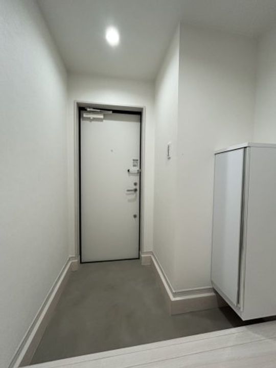 ブライト豊春の玄関