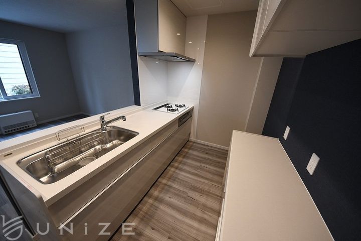 北海道札幌市南区真駒内上町4(一戸建)の賃貸物件のキッチン