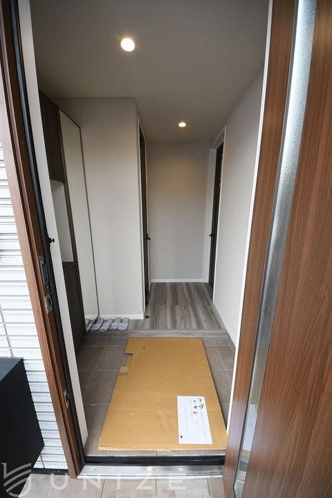 北海道札幌市南区真駒内上町4(一戸建)の賃貸物件の玄関
