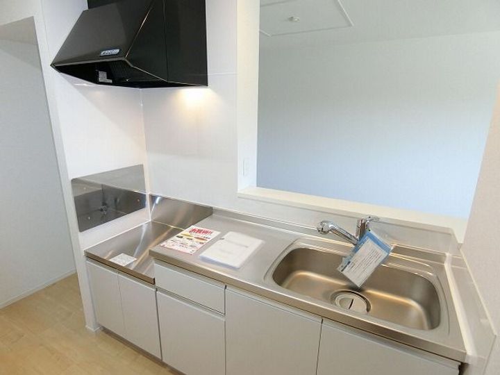 茨城県つくば市大角豆(アパート)の賃貸物件のキッチン