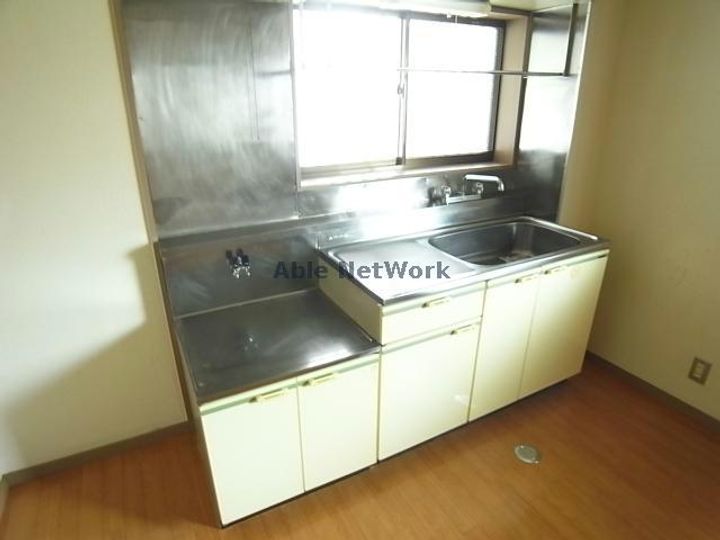 岐阜県羽島郡岐南町上印食1(マンション)の賃貸物件のキッチン